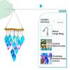Hanging Sun Catcher Creative Light Collection Pendant Home Decor Fish Shaped Wind Chime  Outdoor
