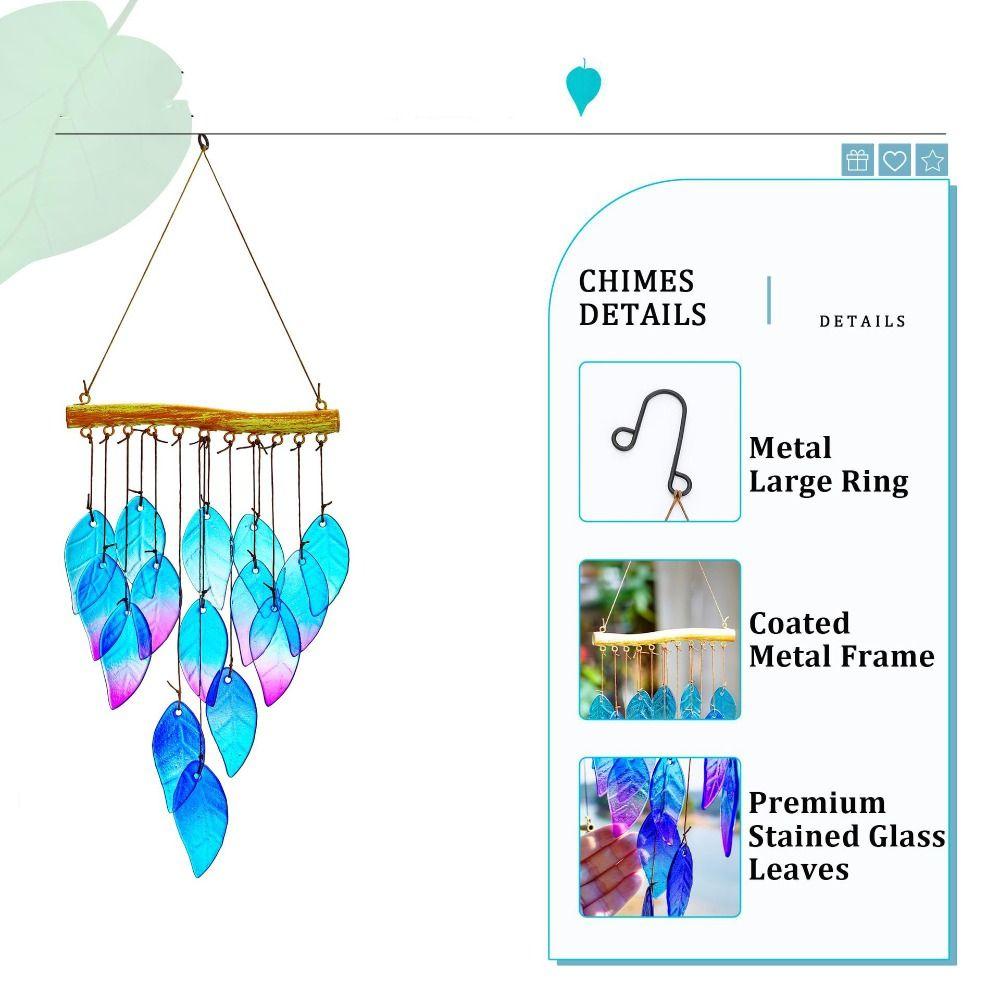 Hanging Sun Catcher Creative Light Collection Pendant Home Decor Fish Shaped Wind Chime  Outdoor