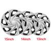 13" 14" 15" 4PCS Automobile Hubcap Wheel Cover Wheel Trims Hub Tuning Center Cap Hub for Universal Car Wheel Cap Car Replacement Hubcap