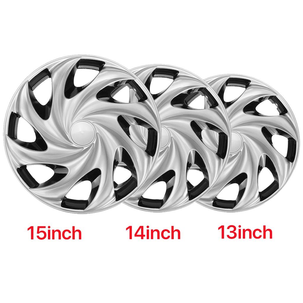 13" 14" 15" 4PCS Automobile Hubcap Wheel Cover Wheel Trims Hub Tuning Center Cap Hub for Universal Car Wheel Cap Car Replacement Hubcap