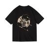 2026 Summer Dragon Ball Kid Goku Kame Symbol Pure Cotton Front Print Vintage Pure Cotton Unisex Casual T-Shirt for DBZ Fans Y2k