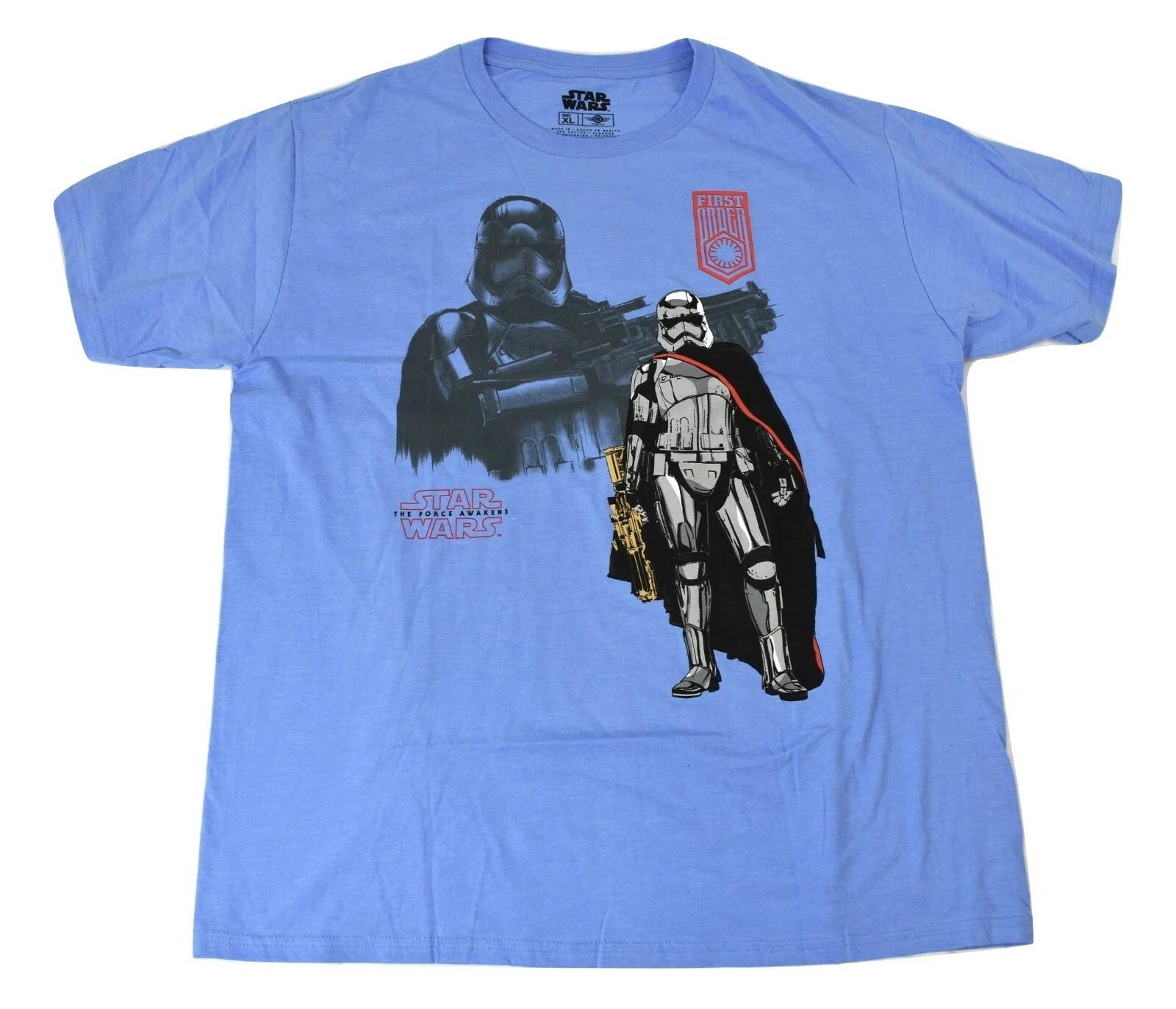 

Star Wars Mens The Force Awakens First Order Captain Phasma Shirt New XL, 2XL 4XL