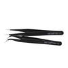 Beauty Black Anti-static Eyelash Extension Accessories Tweezers Eyelash Tweezers