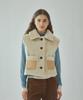 Pinblack Real Merino Shearling Vest
