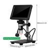 DM9H Coin Microscope with 7'' IPS Screen 1200X Magnification Soldering Microscope Longer 8.5''
