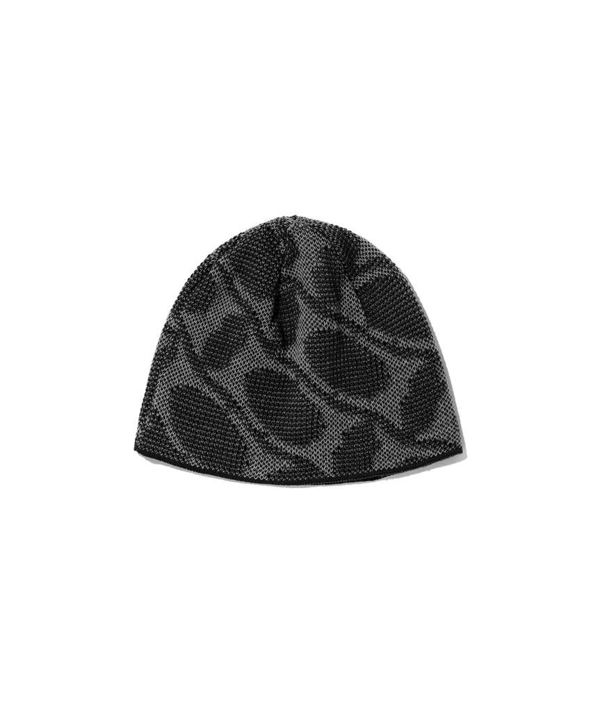 CRITIC Wormhole Cave Over Skull Cap Gray