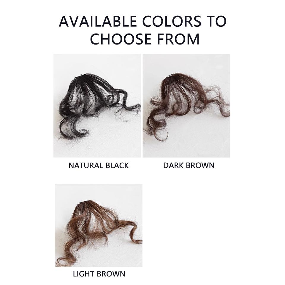 Bangs Wig Female Natural Forehead Air Fake Bangs Seamless Wool Roll Bangs Qi Bangs Wig Piece