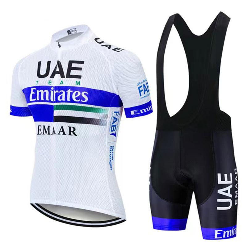 Tour De France Cycling Clothes Men's and Women's Summer Road Bike Breathable Quick-drying Clothes Cycling Clothes Short Set
