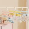 Traceless Laundry Hanger Portable Baby Clothes Hanger Folding Drying Rack  Baby Clothes