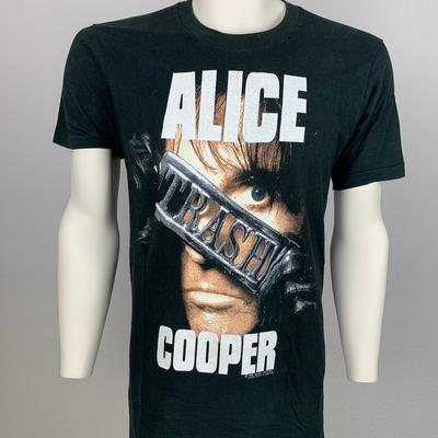 T-Shirt ALICE COOPER 1989 Vintage / Europa 1990 / Trash / Maglietta Concerto / Screen Stars