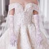 Summer Elegant Women Long Driving Gloves White Black sunscreen Gloves sexy Anti-UV Elasticity Lace Mesh Gloves Arm Warmer