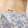Durable Non-Slip Entryway Mat - Flower Silk Loop, Dirt-Resistant, Easy Clean, Cuttable for Custom Fit