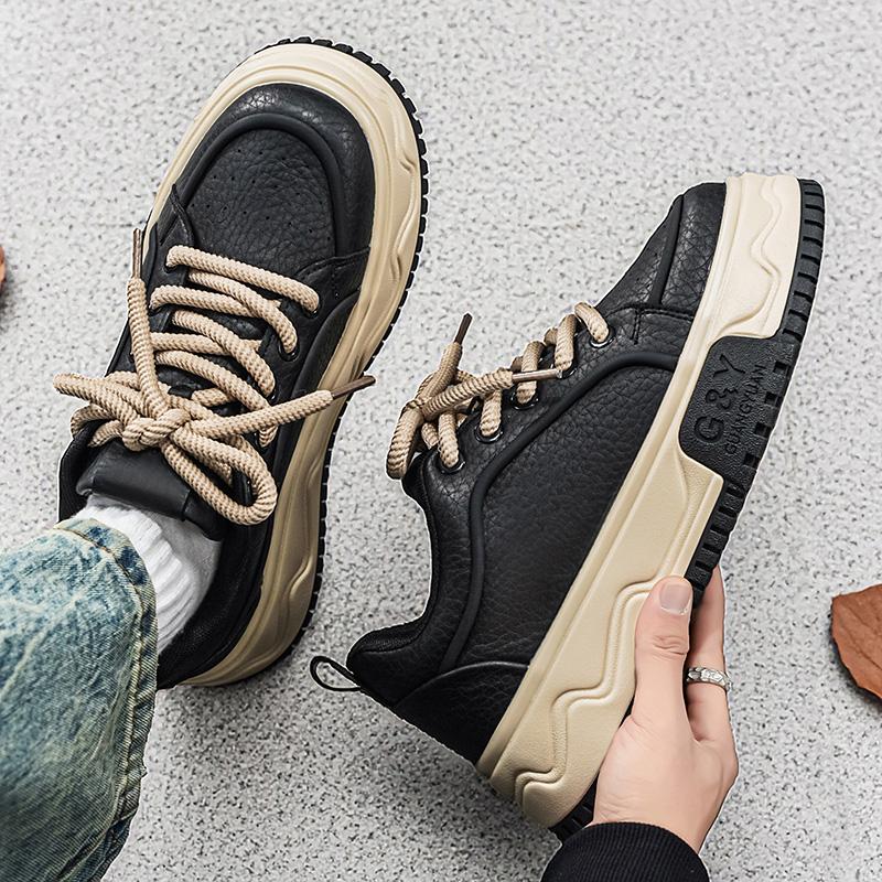 New Men's Classic Four Seasons Fashion Low Top Skateboarding Shoes Comfortable Soft Sole Sneakers