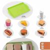 9pcs Simulation Burger Fries Toy Kitchen Play House Boys Girls Mini Disassembly Food Models, Children Play House Toys Set