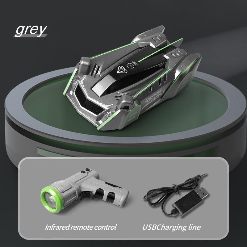 Induction Light Chasing Wall Climbing Car Flip Electric Wall Suction Stunt Car Children Remote Control Car Toy Boy