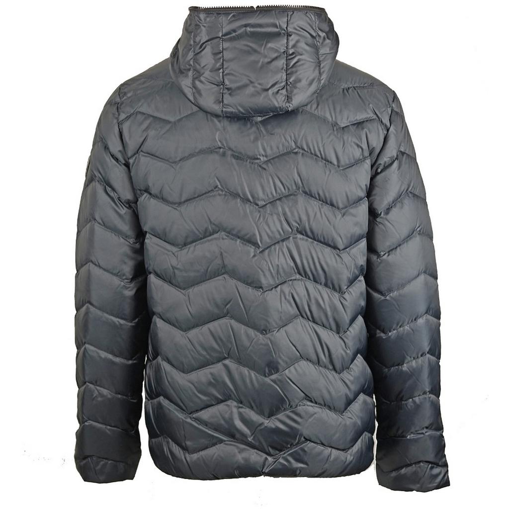 Emporio Armani Mens Zig Zag Padded Jacket