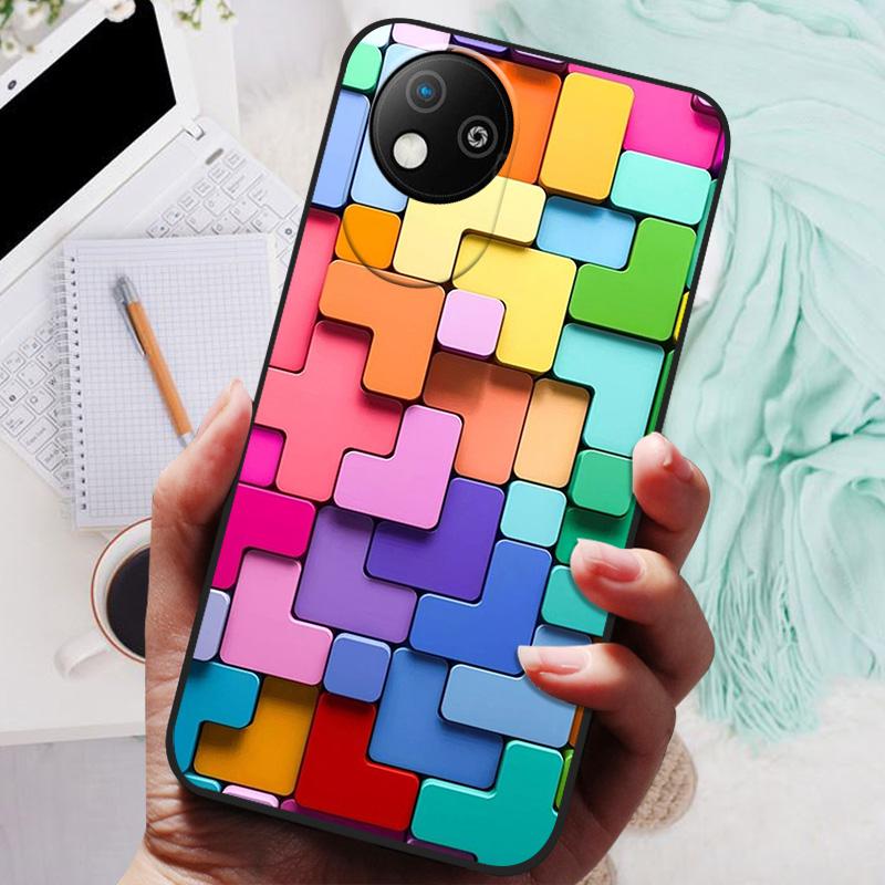 For  ZTE Blade A35 Lite Case Lion Wolf Silicone Soft Back Cover For ZTE Blade A35 Core Phone Case A35Lite 2024 Protective Shell
