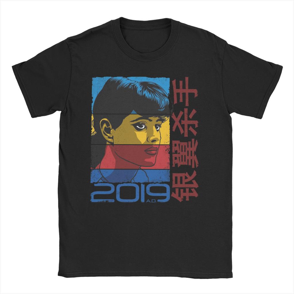 Rachael  Replicant Blade Runner 2049 Rachel for Unisex T Shirts Vintage Tees Short Sleeve Crew Neck TShirt Cotton Plus Size Tops