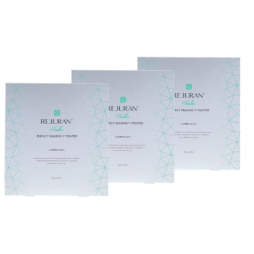 Маска Rejuran Healer Perfect Healing V Tighter Mask, 4 листа x 3 – Укрепляющий и подтягивающий уход