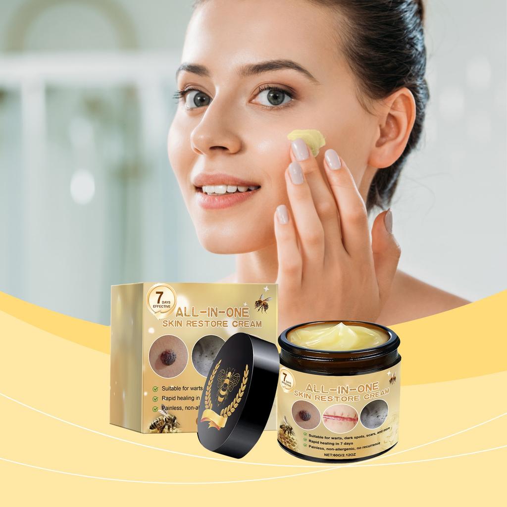 Hautpflegecreme verbessert den Hautzustand, beruhigt, spendet Feuchtigkeit, strafft und glättet die Haut.