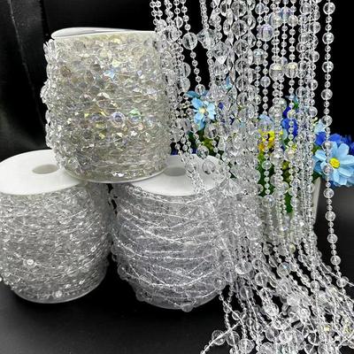 Acrylic Beaded Curtain & Crystal Aisle Decoration for Weddings and Holidays