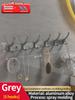 No Drill of Door Hooks, Space Aluminum, Non Perforated Bathroom Hooks, Bedroom Storage, Clothes Hanger Hooks, Wall Clothes Hook