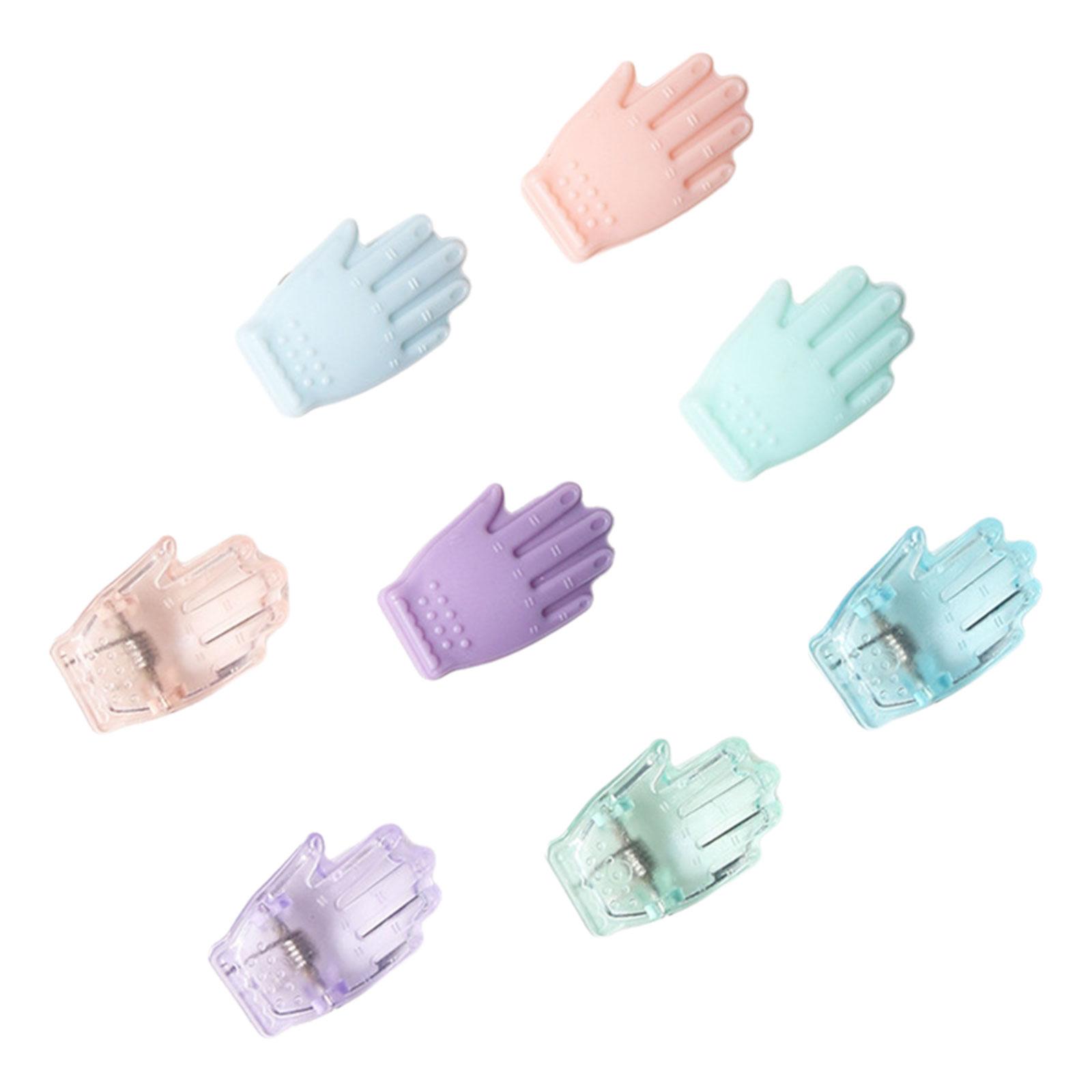 

20 шт. мультяшный зажим для бумаги, цветной зажим для файлов, скрепка в форме руки, зажим для скрапбукинга, зажим для бумажных файлов, документ, фото