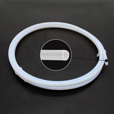 2M PTFE teflonová trubice s vnitřním průměrem 2 mm, vnějším průměrem 4 mm pro 3D tiskárnu s filamentem o průměru 1,75 mm HM