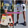 Pantaloncini Ippo Pugilato Muay Thai Kickboxing Allenamento Cartone Animato Giapponese Anime Animazione Stampa 3D Palestra Sport Allenamento Fitness Cosplay Unisex Uomini Donne