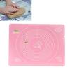 Non Stick Silicone Pastry Mat Thick Silicone Baking Mat with Msurements for Baking Rolling Pastry Dough Pizza
