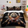 Spider Web Realistic Design Bedding Duvet Cover Set (1*Duvet Cover 2*Pillowcases, Without Duvet Insert)
