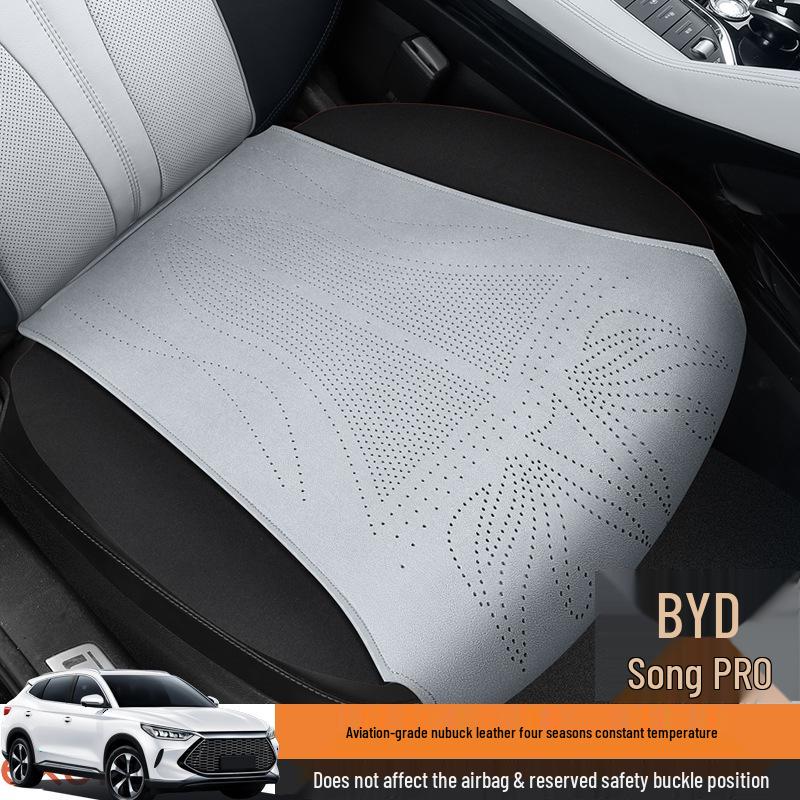 BYD Song Pro Suede Seat Cushion Set: Single and Rear Long Cushion