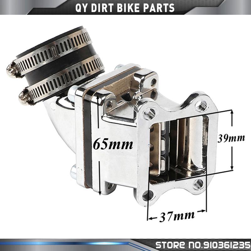 High Performance Dio AF18 AF28 AF27 49cc 50cc Racing Intake Manifold Inlet Pipe for CX ZX SE50 SK50 SA50 Elite 2T Scooter