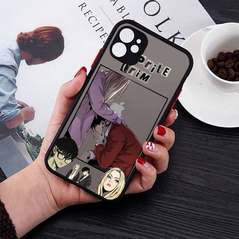 Wind Breaker Webtoon Phone Case for iPhone X XR XS 7 8 Plus 11 12 13 Pro MAX 13mini Translucent Matte Case