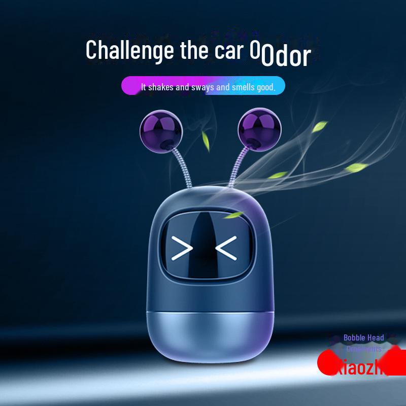 Robot Car Air Freshener: Long-Lasting High-End Aromatherapy Perfume and Decorative Ornament