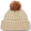 Titleist Cable Knit Pom Pom Beanie with Bone (TH23WCKNP-20)