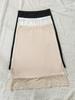 Women's European & American Lace Hem Summer Dress with Anti-exposure Lining