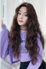 Fluffy Wavy Mega Volume Full Wig, Perfect for Hair Arrangement, Gal Style, Women's Wig, Long Curly Lolita Wig (Black)