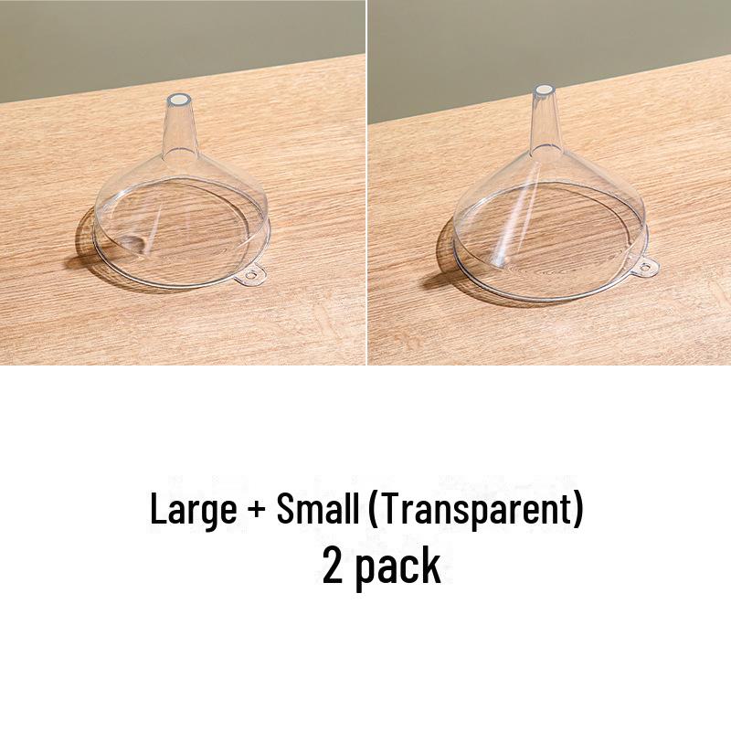 

Набор кухонных воронок с длинным горлышком: Крупные и мелкие калибры для молока, масла и вина Large + Small