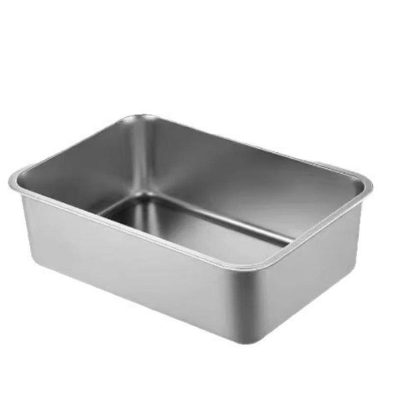 ZISIZ Stainless Steel Square Food Pan