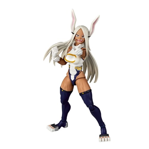 Kaiyodo Revoltech My Hero Academia Mirko, approximately 140mm tall, non-scale PVC & ABS painted action figure