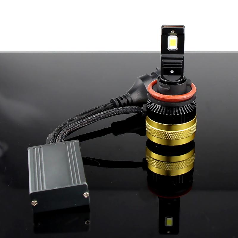 2pcs H11 LED Headlight Bulbs - 30000LM CSP Chips Plug & Play for Lexus GX J12 2001-2009 2002 2003 2004 Low Beam Light Lamp Bulb