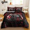Game Duvet Cover Set Game Contoller Comforter Cover for Kids Boys Teens Player Game Double Queen King Size Polyester Bedding Set