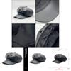 Stylish Pu Leather Round Top Beret Hat For Winter Casual Wear