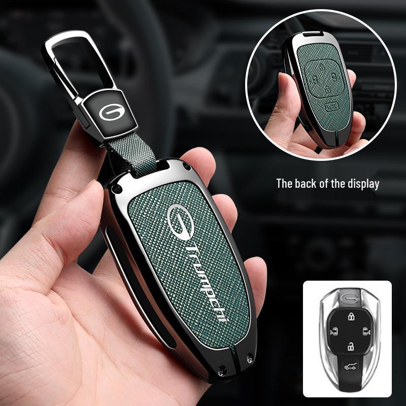 Compatible with Trumpchi GM8, Shadow Leopard, GS8, Shadow Cool, GS3, E9, E8, ES9: Key Cases, Pouches, Buckles & Alloy Protectors.