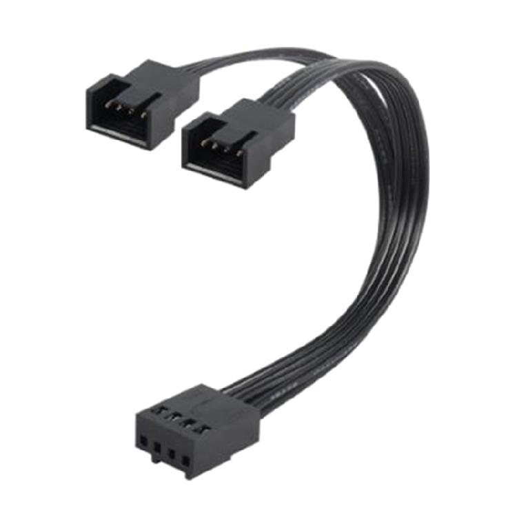 

Efficient 4Pin PWM Fan Splitter Cable for Motherboards, Connection Two Fan, 10cm, Space Saving Designing 1