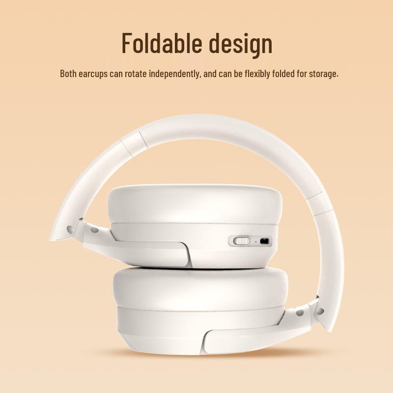 Cross-Border ANC Over-Ear Bluetooth Headphones - Long Battery Life & Wireless Gaming