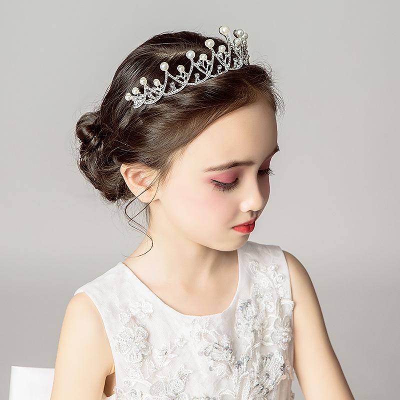 Princess Crown Headpiece for Girls - Birthday & Performance Hair Accessory
