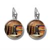 Neue Mode Retro Bücher Foto Ohrringe Bücherliebhaber Ohrringe Schmuck Bibliothekare Geschenke Schriftsteller Studenten Lehrer Bücher Nerds Geschenke
