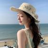 Summer Straw Hat For Women With Wide Brim Sunshade And Adjustable Fit For Beach Vacation